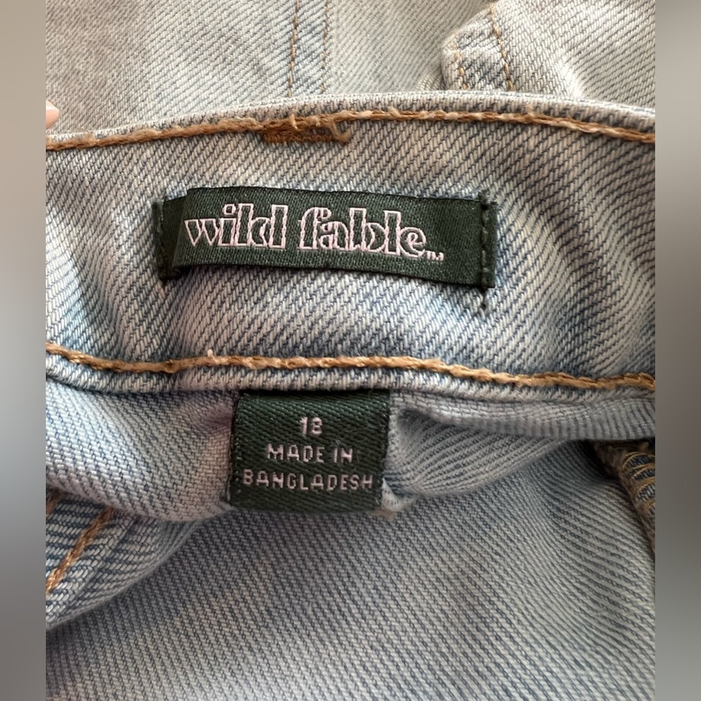 Wild fable highest rise denim shorts - Picture 4 of 4